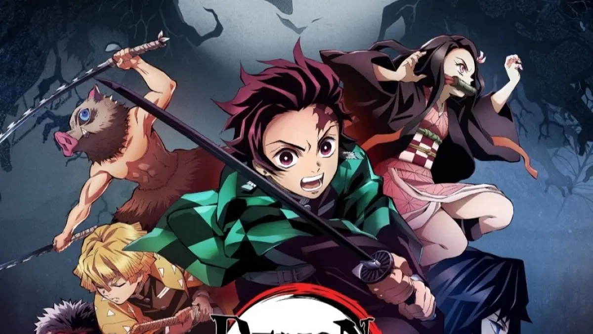 Kimetsu no Yaiba dan Attack on Titan menjadi anime populer. (IMDb)