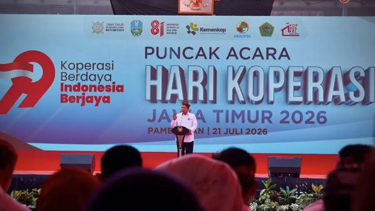 Kinerja KDKMP Jatim menjadi yang terbaik secara nasional dan mendapat apresiasi dari Kementerian Koperasi RI. (Antara)