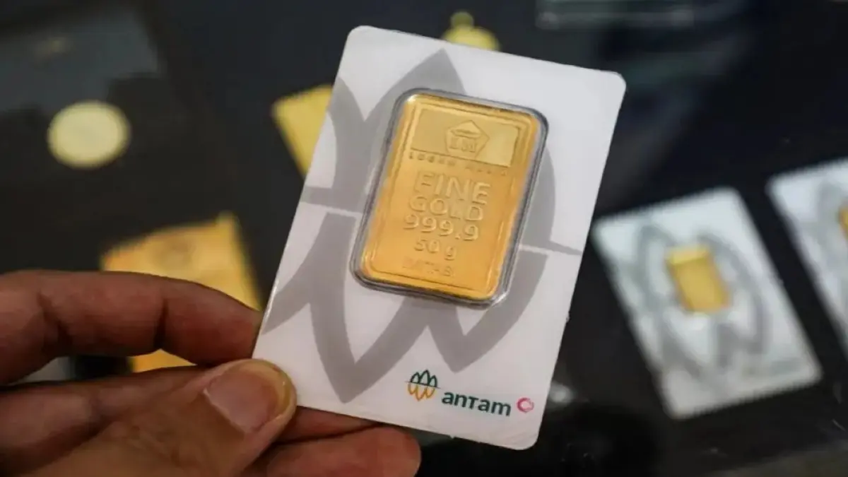 Harga emas Pegadaian Kamis, 23 Juli 2026 menunjukkan perbedaan nilai antara Antam, UBS, dan Galeri24. (JawaPos.com)