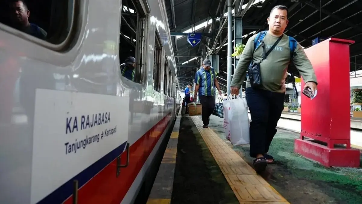Jumlah penumpang KAI Group pada Semester I 2026 mencapai 258,99 juta pelanggan. (Antara)