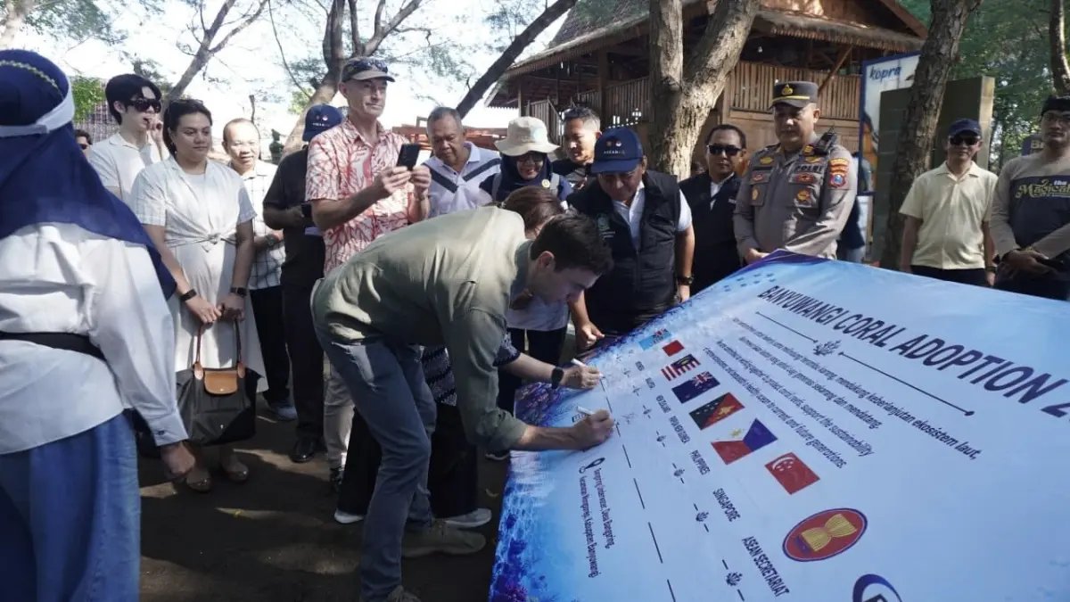 Praktik ekonomi biru Banyuwangi menarik perhatian dunia. (Banyuwangikab.go.id)