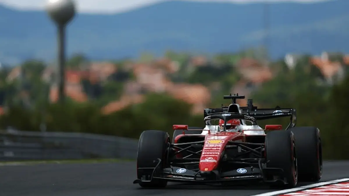 Charles Leclerc mengawali GP Hungaria dengan menjadi pembalap tercepat pada FP1 di Hungaroring. (F1)