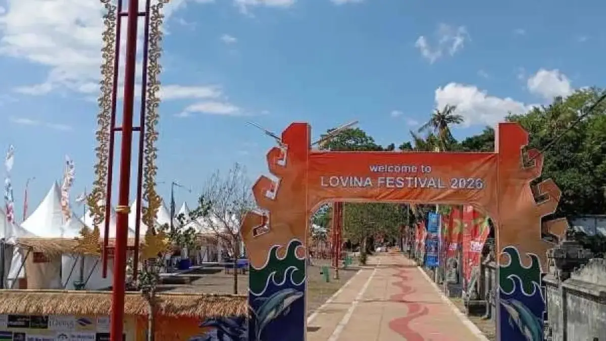 Pemkab Buleleng menargetkan 25 ribu kunjungan wisatawan pada Lovina Festival 2026 yang berlangsung 24-28 Juli. (Radar Bali)