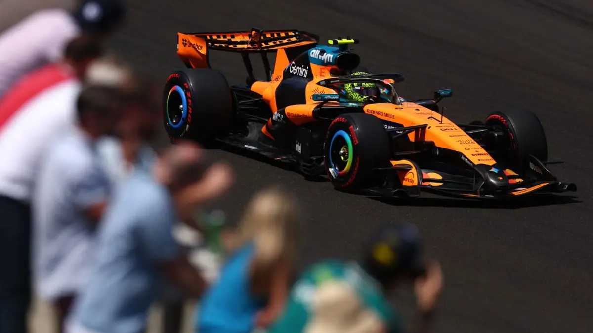 Lando Norris tampil sebagai pembalap tercepat pada FP3 F1 GP Hungaria di Hungaroring.
