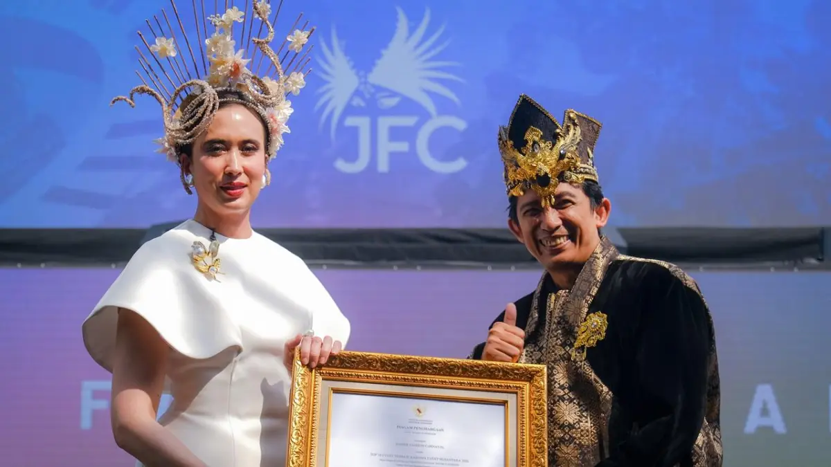 Menpar Widiyanti memuji JFC 2026 sebagai event nasional yang mengangkat pariwisata Indonesia, menggerakkan UMKM, ekonomi kreatif, dan lapangan kerja. (kemenpar.go.id)