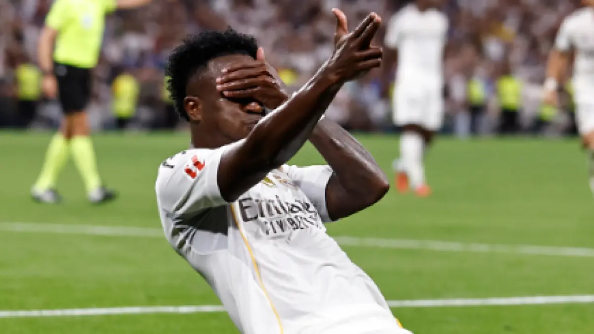 GAGAL: Vinicius Junior sempat jadi bidikan Arsenal (Real Madrid)