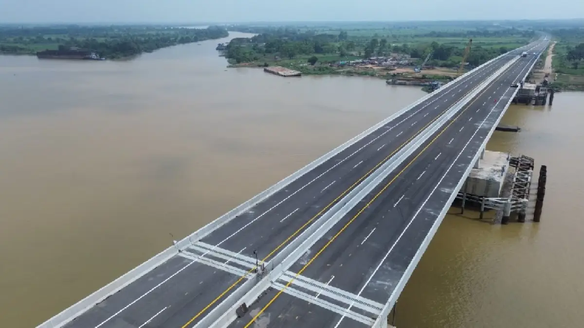 Sertifikat Laik Fungsi Terbit, Jalan Tol Palembang–Betung Siap Dikebut Menuju Operasi Penuh. (Dok Hutama Karya-)
