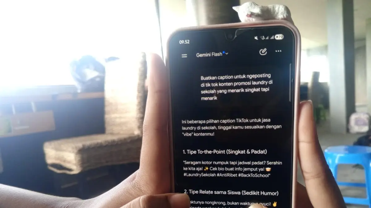 Artificial Intelligence (AI) semakin banyak dimanfaatkan pelajar untuk belajar dan mengerjakan tugas. (Rahma untuk Radar Banyuwangi)