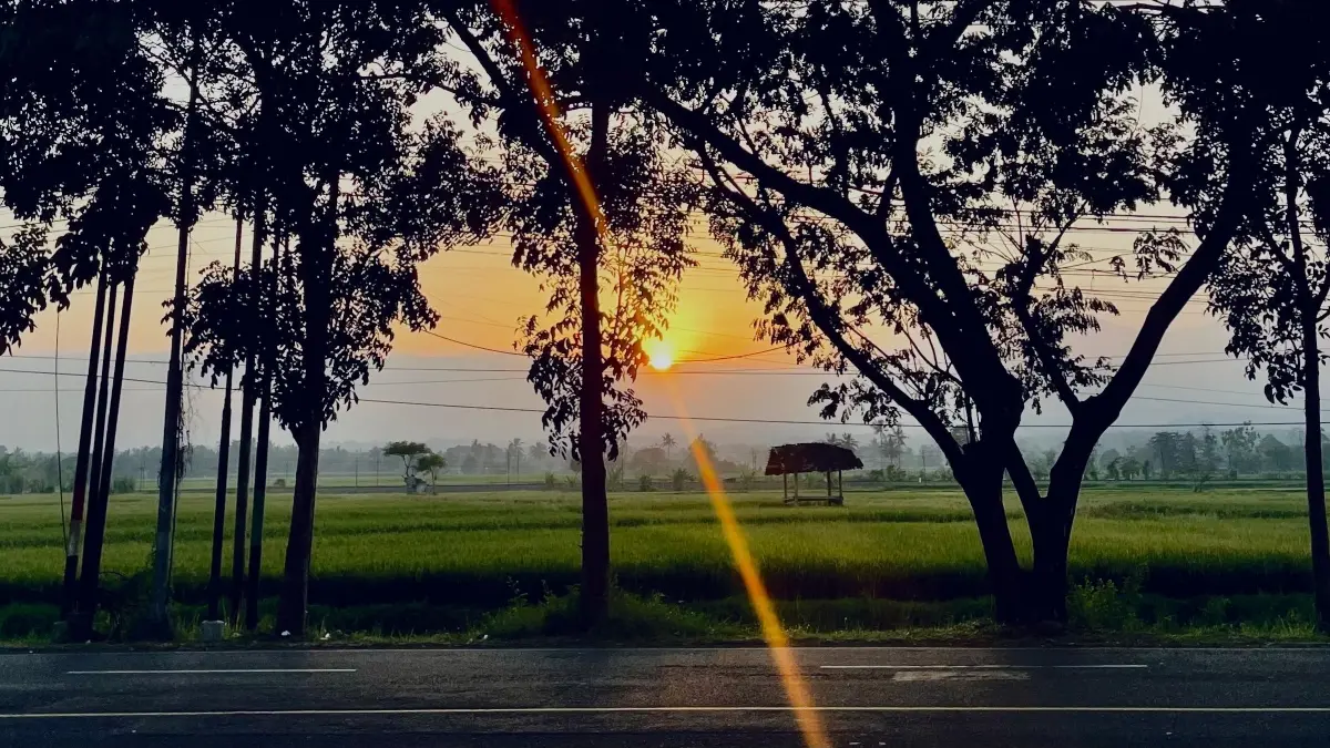 Menikmati sunset menjadi pilihan banyak masyarakat untuk melepas penat setelah beraktivitas. (Desi untuk Radar Banyuwangi)