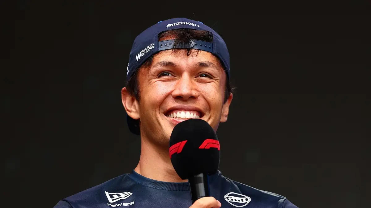 Alex Albon menutup roadshow Formula 1 Williams selama sebulan di Afrika Selatan. (F1)