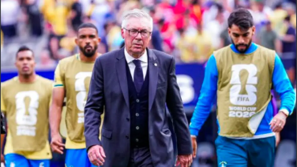 BUKA SUARA: Carlo Ancelotti ungkap alasan pilih timnas Brasil ketimbang Italia (Carlo Ancelotti)