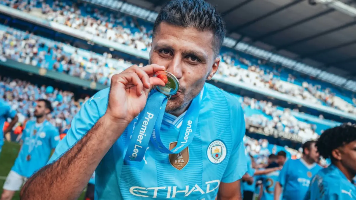 BURUAN UTAMA: Rodri kini jadi target Real Madrid (Manchester City)