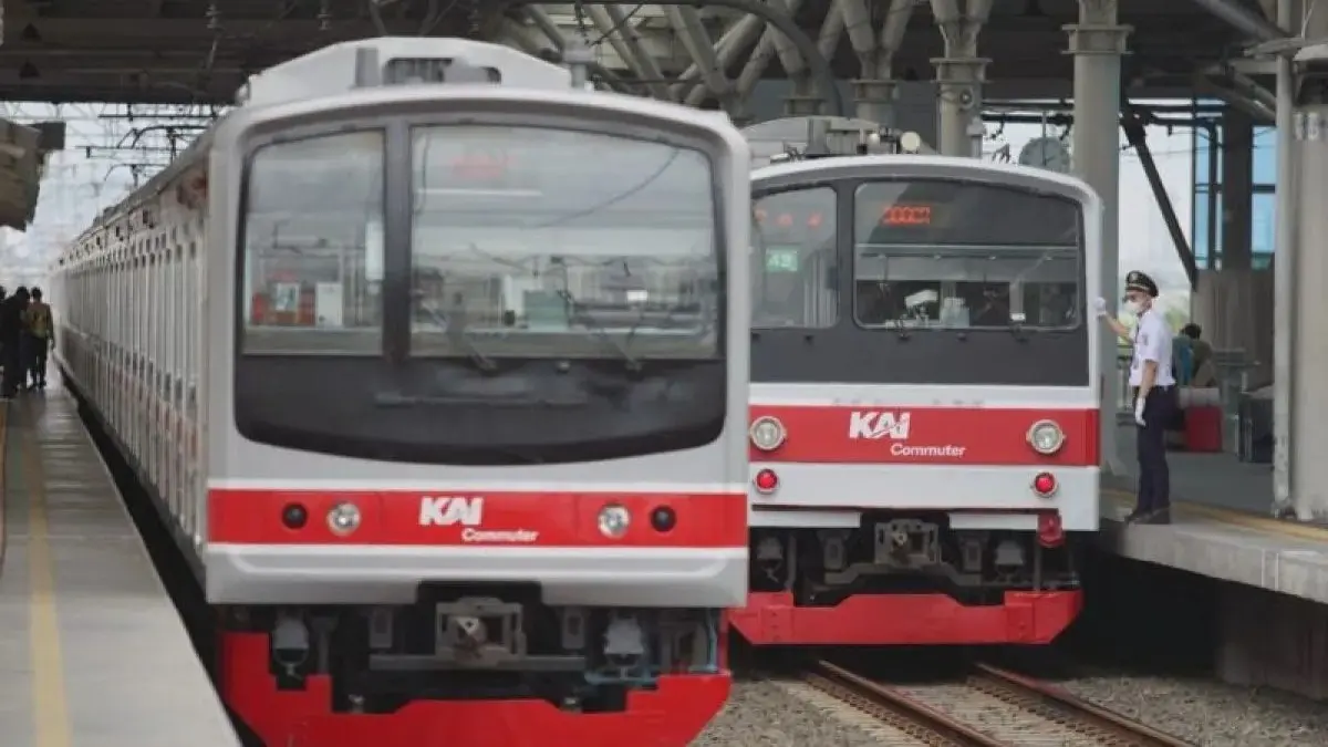Commuter Line Jabodetabek melayani 178 juta perjalanan pada Semester I 2026. (Antara)