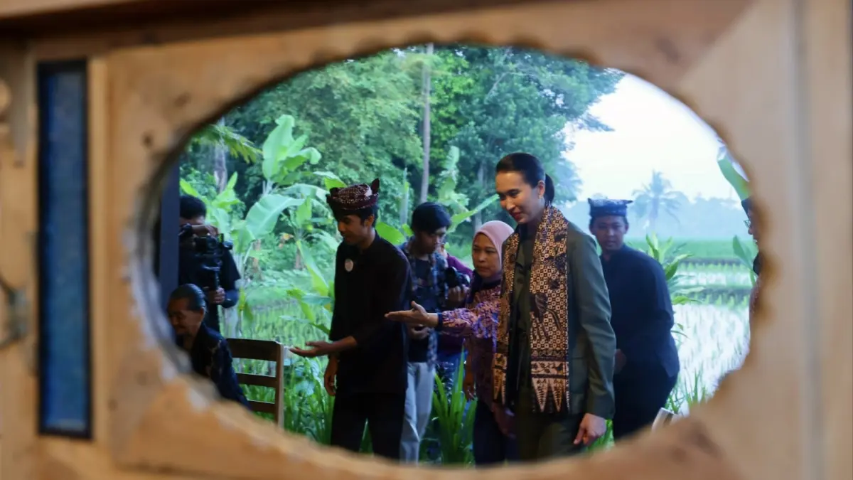 Desa Wisata Adat Osing Kemiren Banyuwangi mendapat pendampingan khusus dari Kementerian Pariwisata. (Banyuwangikab.go.id)