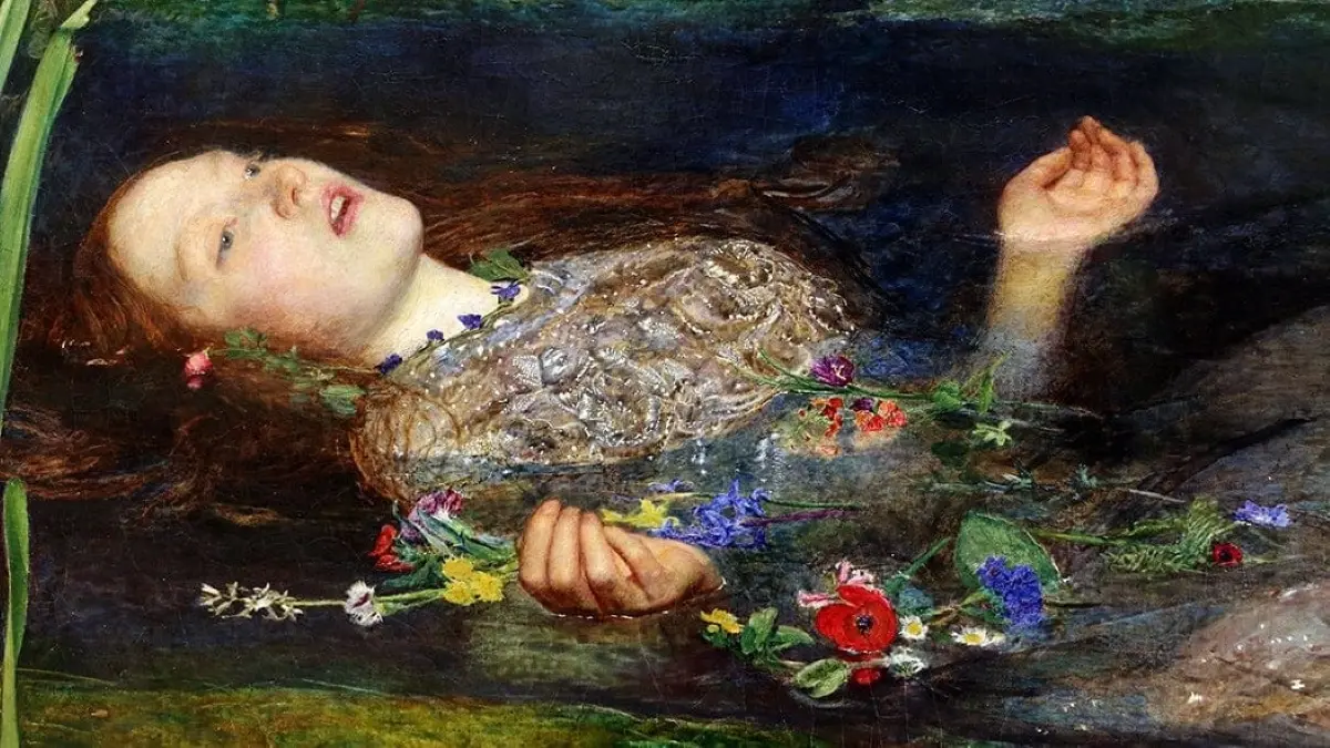 Lukisan Ophelia karya Sir John Everett Millais dikenal sebagai mahakarya era Victoria. (JSTOR Daily)