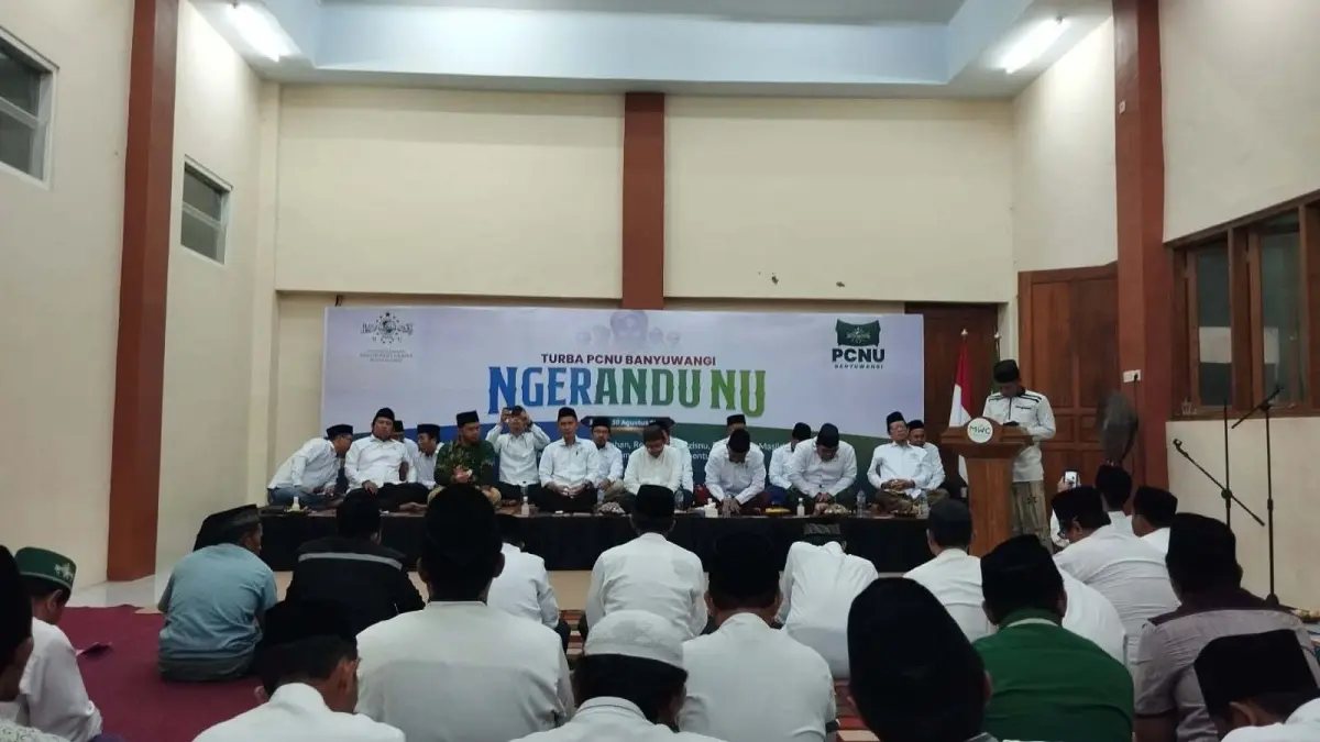 NGERANDU NU ke-17 menyusuri sejumlah MWCNU di Banyuwangi. PCNU memetakan persoalan sekaligus menggali potensi besar warga Nahdliyin dari akar rumput. (Syaifuddin Mahmud/Radar Banyuwangi)