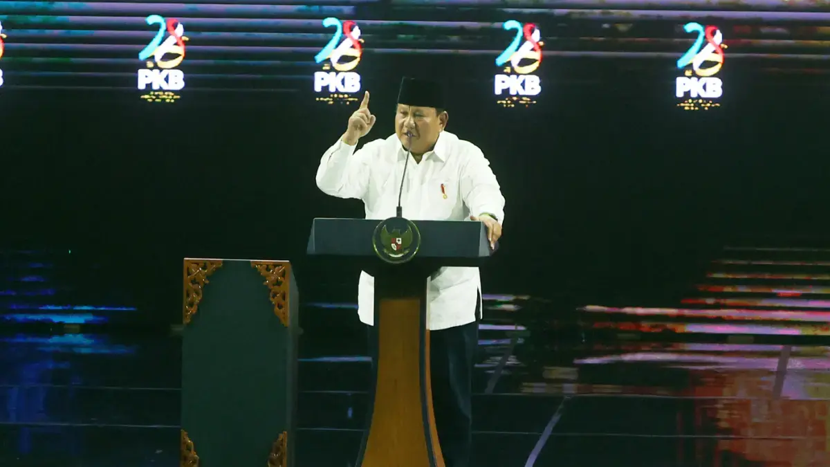Presiden Prabowo Subianto. (Dery Ridwansah/JawaPos.com)