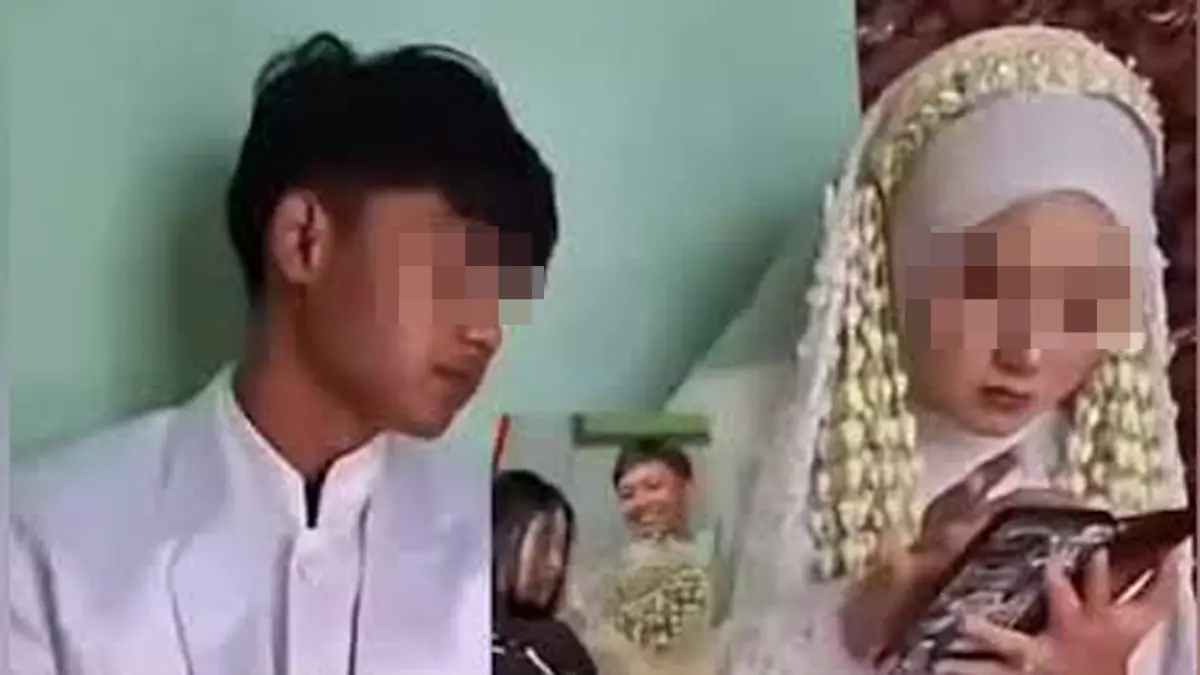 Klaim pemeran "Yank Uwes Yank" Banyuwangi telah menikah viral di media sosial. Polisi memastikan kasus masih dalam tahap penyidikan dan belum ada konfirmasi resmi. (Tangkapan Layar TikTok)