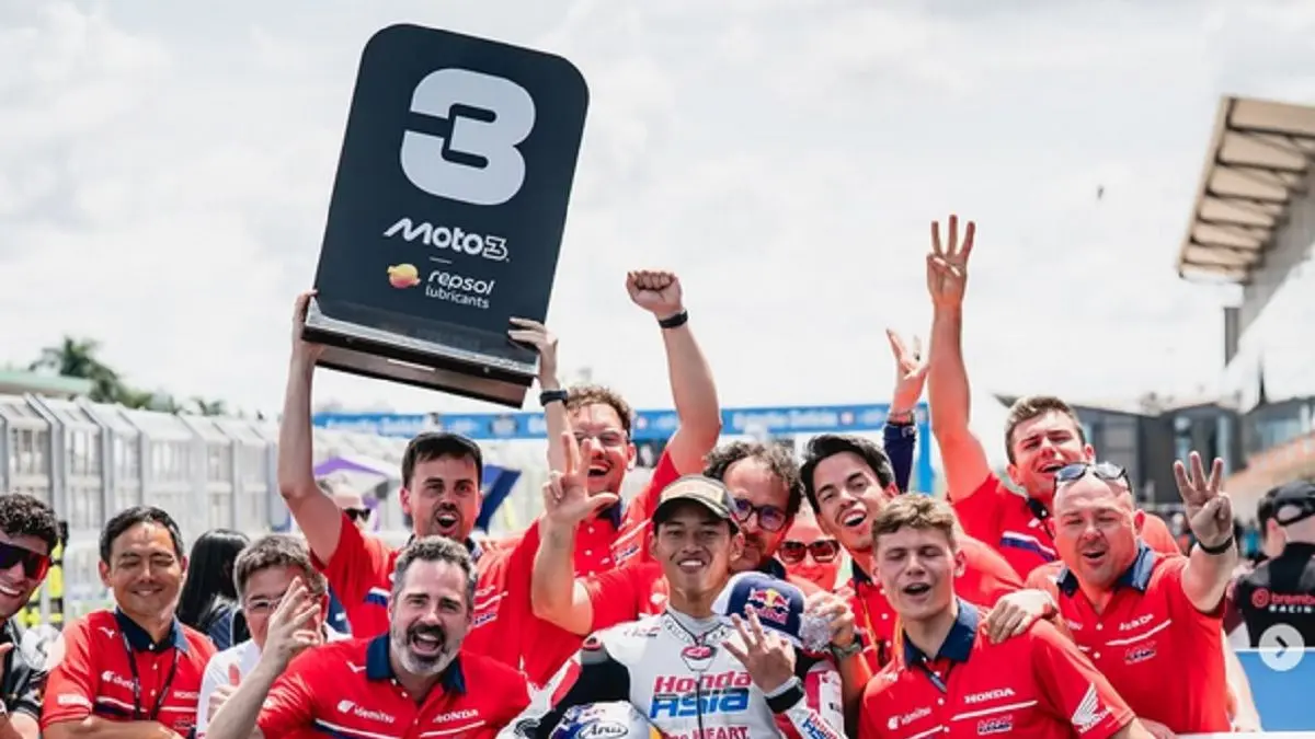 Moto3 Inggris 2026: Veda Ega Pratama Punya Kans Besar Kembali Naik Podium. (Foto: Instagram/@veda_54)