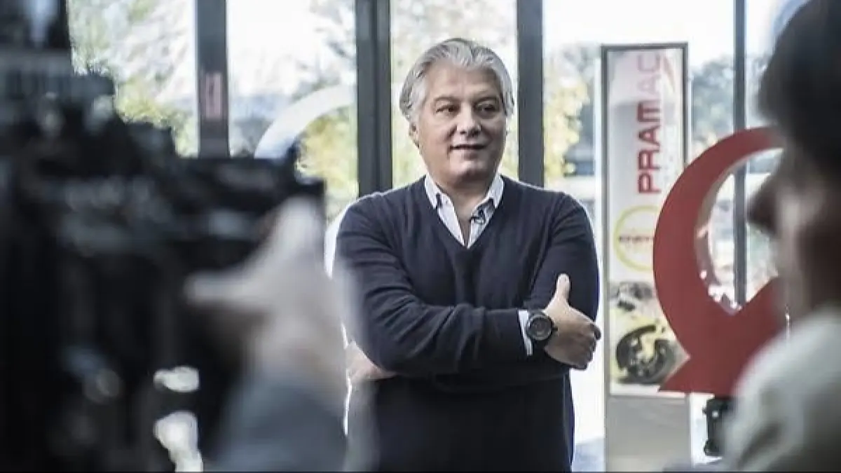 Paolo Campinoti menilai MotoGP tak perlu meniru strategi premium Formula 1 sepenuhnya. (Pramac)