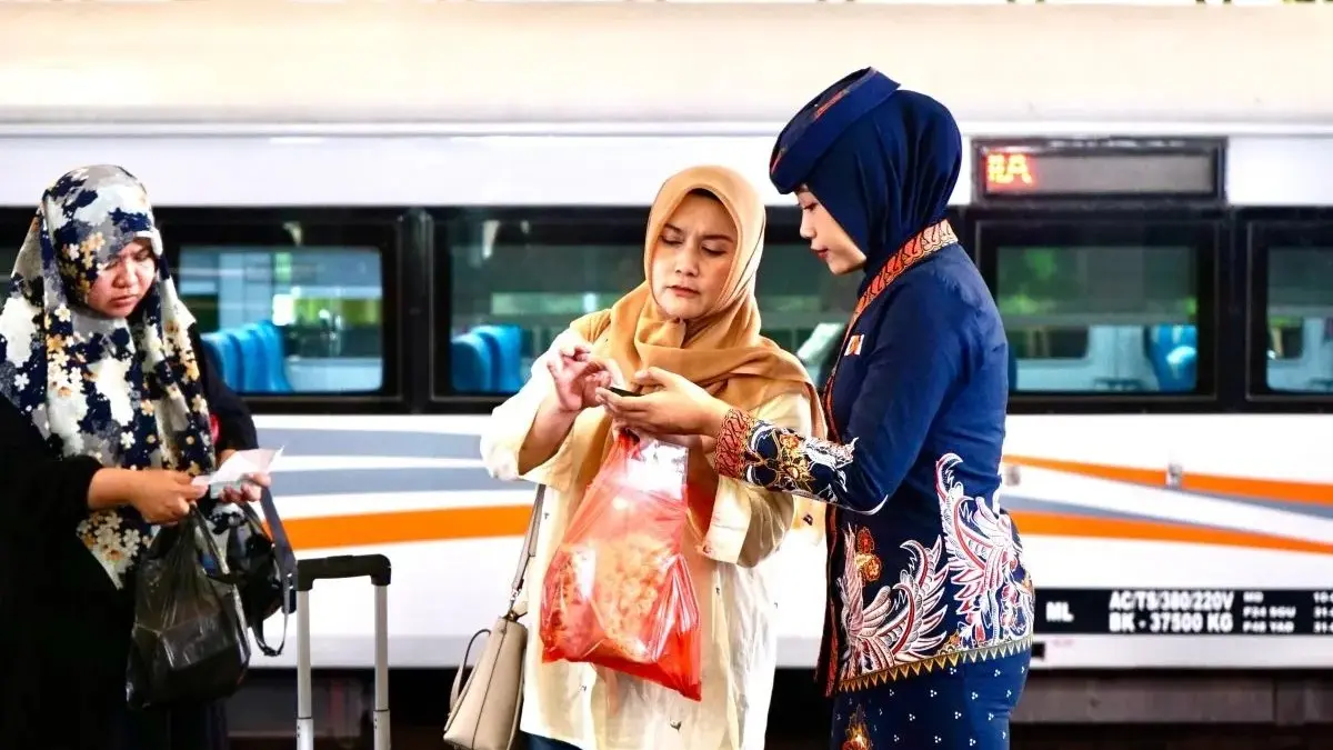 KAI mencatat Indeks Kepuasan Pelanggan Semester I 2026 naik menjadi 4,53. (Antara)