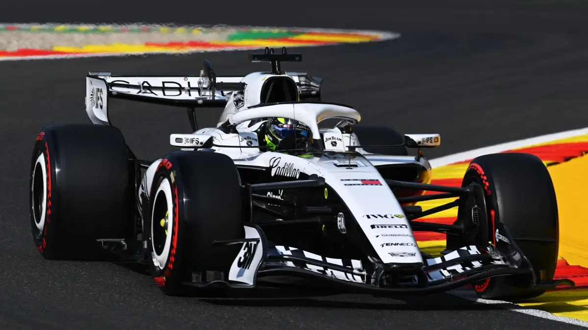 Cadillac F1 mengungkap penyebab kebakaran rem pada mobil balapnya. (F1)