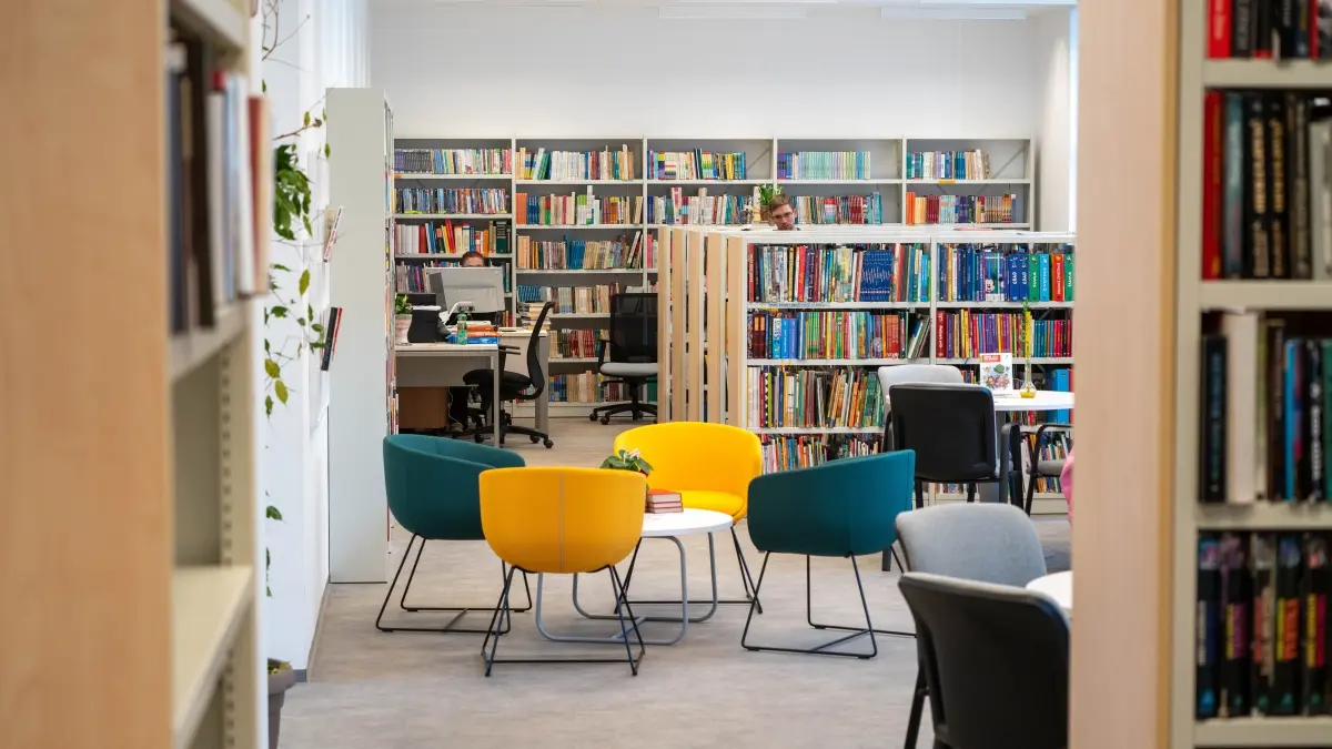 Perpustakaan daerah kini bertransformasi menjadi creative hub modern. (Pexels/Vladimir Srajber)