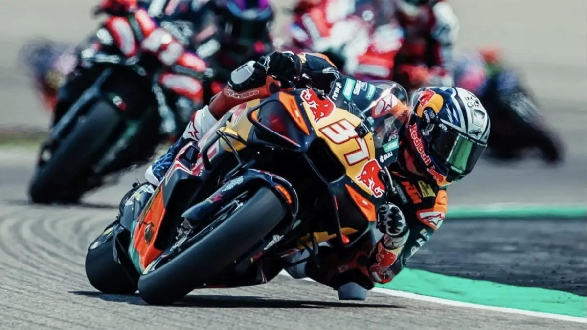 Pedro Acosta menegaskan tidak akan menyerah mengejar kemenangan pertamanya di MotoGP bersama KTM. (Instagram/37pedroacosta)