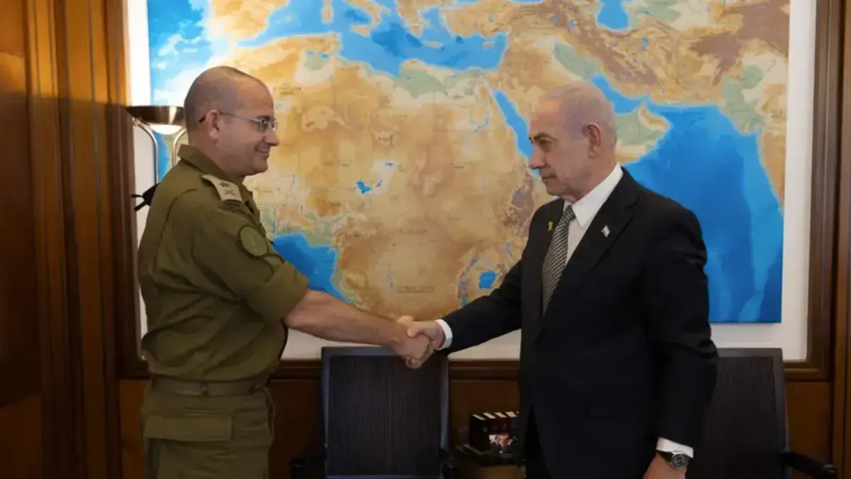 PM Netanyahu menunjuk Roman Goffman sebagai kepala Mossad pada tahun 2025. [Israel Govt)