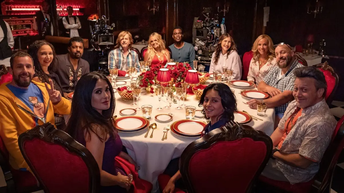 Grown Ups 3 resmi memulai syuting di New Jersey setelah 13 tahun. (Instagram/adamsandler)