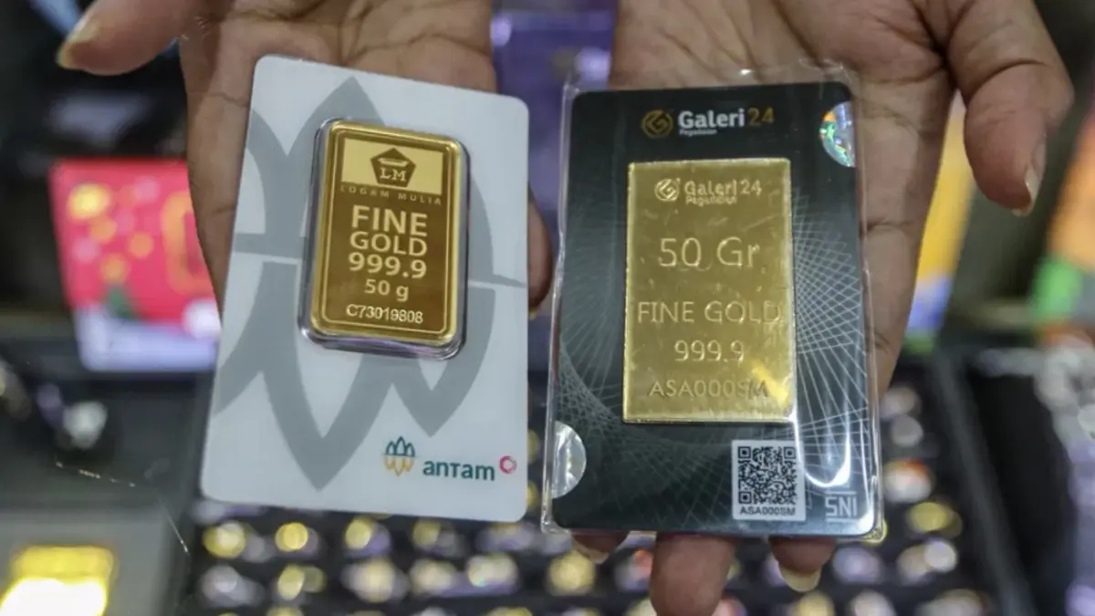 Harga emas Antam naik Rp20.000 menjadi Rp2,71 juta per gram pada Selasa (11/8). (Berau Post)