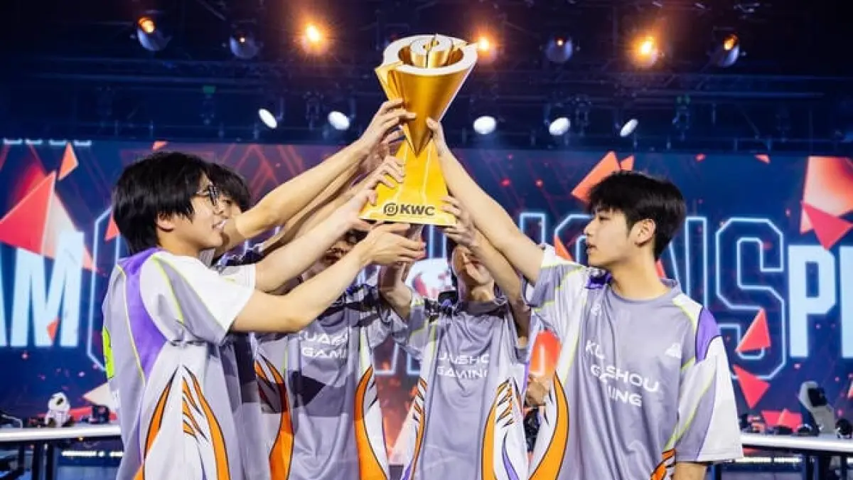 Kuaishou Gaming (KSG) menjadi juara Honor of Kings World Cup 2026 setelah menumbangkan AG.AL. (Arabnews.jp)