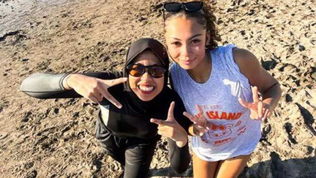 Megawati Hangestri bersama Jordan Wilson. (Foto: Instagram/hdecvolleyballteam)