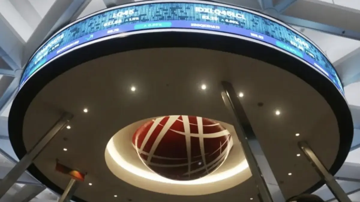 Pergerakan IHSG pada awal perdagangan Bursa Efek Indonesia. (JawaPos.com)