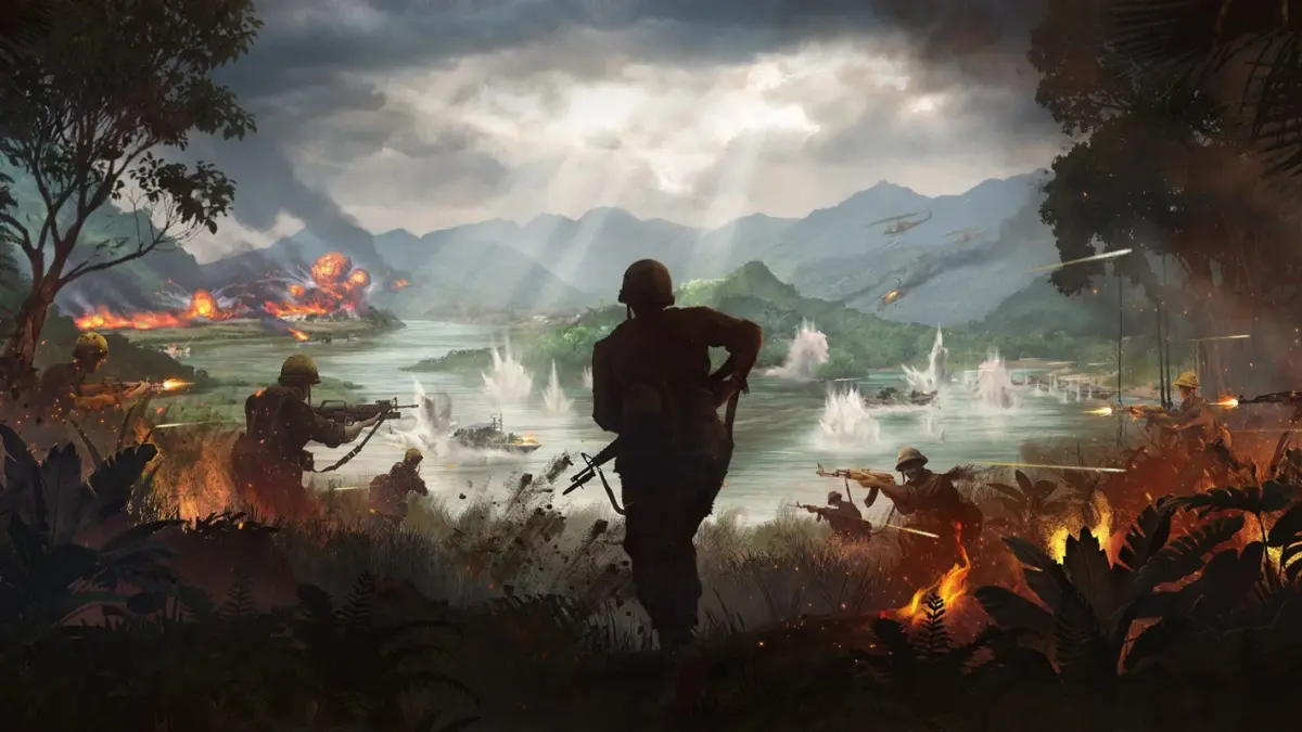 Hell Let Loose: Vietnam resmi dirilis untuk PC, PlayStation 5, dan Xbox Series X|S pada 13 Agustus 2026. Game ini mengusung pertempuran multiplayer hingga 50 lawan 50 dengan latar Perang Vietnam. (Hell Let Loose)