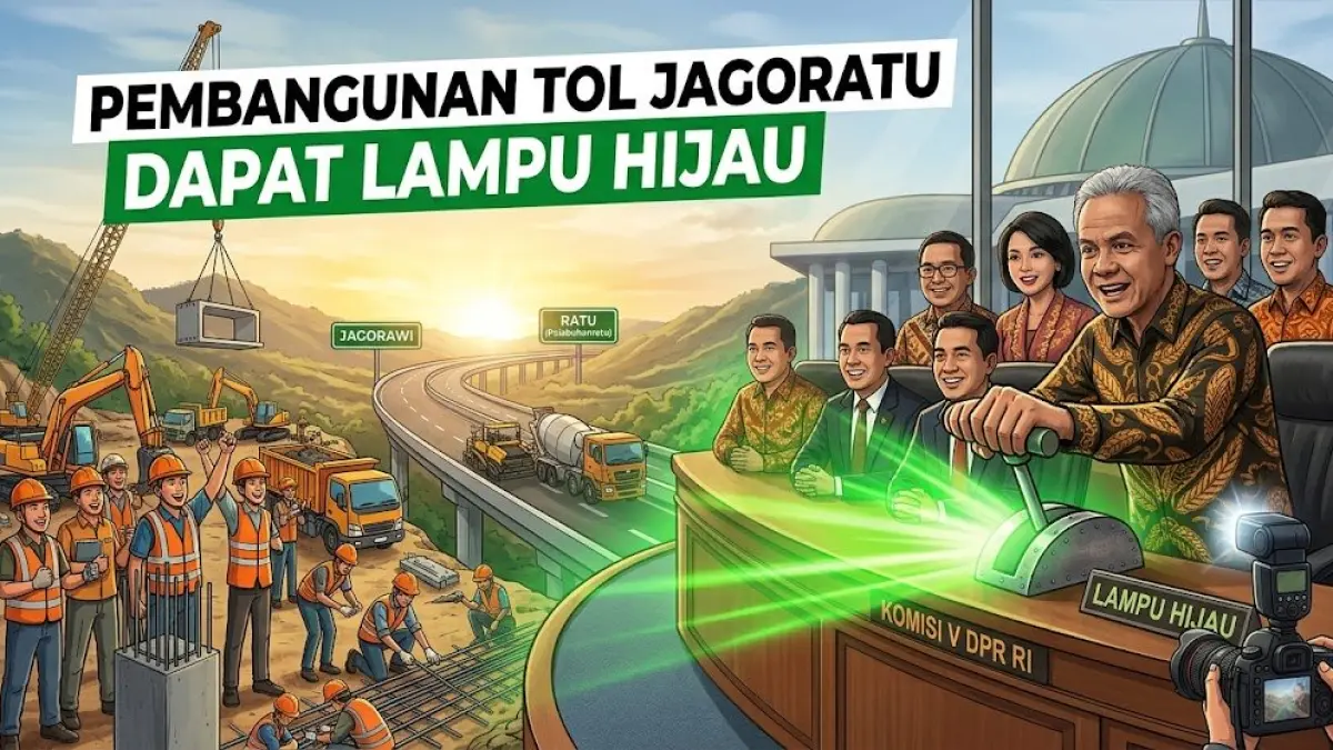 Wacana pembangunan Tol Bogor–Ciawi–Sukabumi (Bocimi) yang diteruskan hingga ke arah Palabuhanratu mendapat dukungan dari Komisi V DPR RI. (AI-Radar Sukabumi)