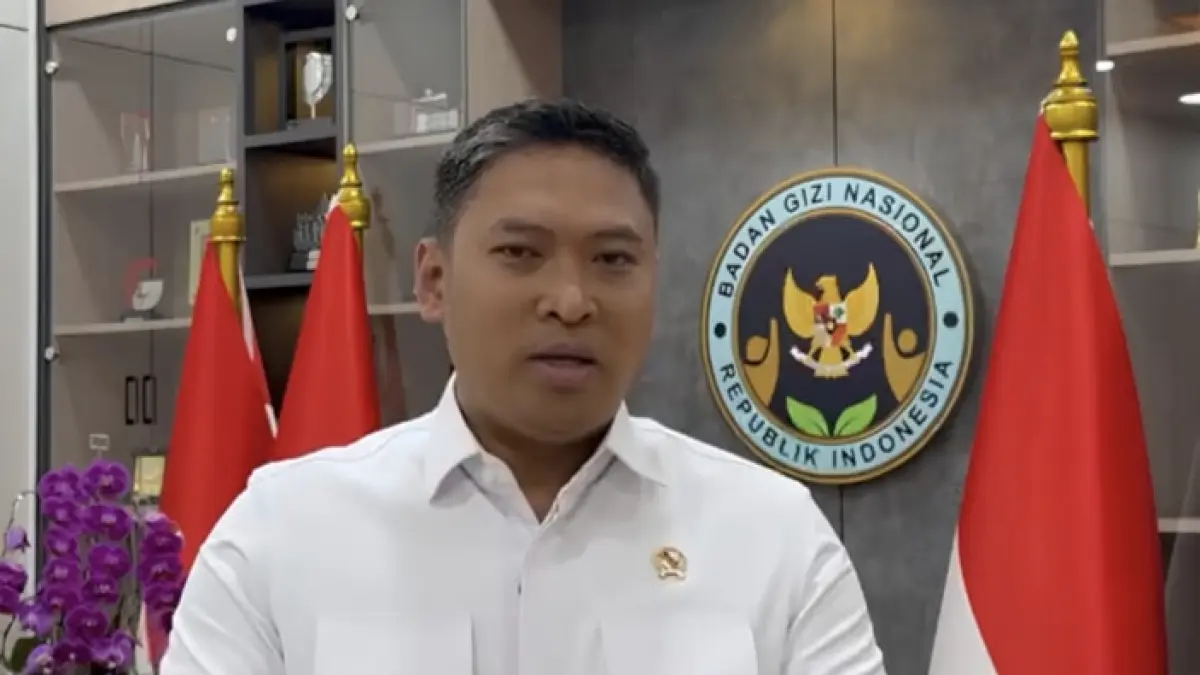 Kepala Badan Gizi Nasional Sudaryono menegaskan standar keamanan pangan menjadi syarat utama pelaksanaan Makan Bergizi Gratis. Sebanyak 504 dapur MBG ditutup permanen karena dinyatakan tidak layak sanitasi. (Badan Gizi Nasional)