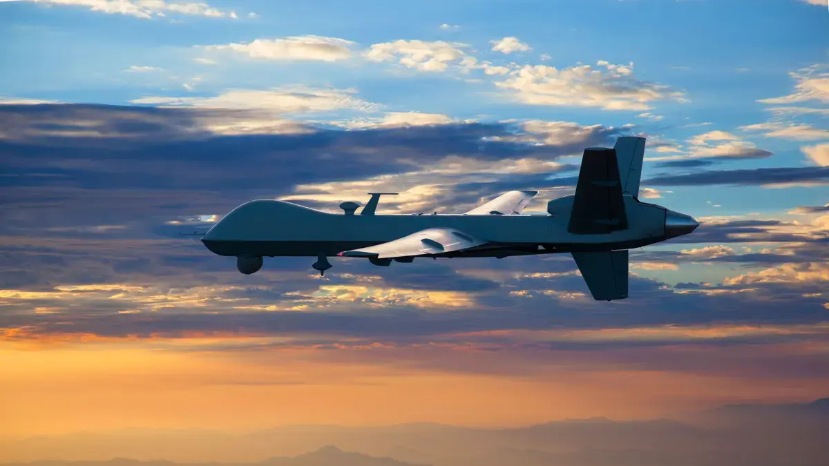 Ilustrasi Drone MQ-9 Reaper. (GENERAL ATOMICS AERONAUTICAL)