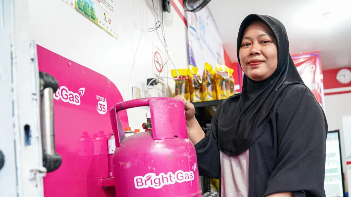 Harga jual agen Bright Gas 5,5 Kg dan 12 Kg mengalami penurunan mulai 15 Agustus 2026. Pertamina Patra Niaga juga menyiapkan promo tambahan hingga 23 Agustus 2026. (Pertamina)