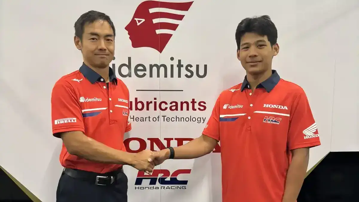 Kiatisak Singapong debut di Grand Prix bersama Honda Team Asia. Di tim yang sama, Veda Ega sudah mengoleksi 97 poin dan tempati posisi keenam Moto3. (Honda Team Asia)