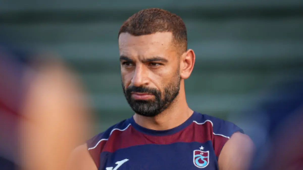 DEBUT: Mohamed Salah bersama Trabzonspor  akan berlaga di ajang kualifikasi Liga Europa (Trabzonspor)