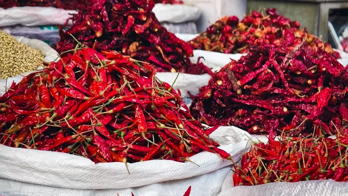 Harga cabai rawit merah di sejumlah pasar Banyuwangi tercatat Rp49.000 per kilogram pada Jumat, 21 Agustus 2026. (Pexels/Anjali Paarol)