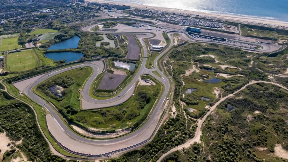 Sirkuit Zandvoort menjadi tuan rumah GP Belanda 2026 sekaligus menjadi seri terakhir Formula 1 di sirkuit ikonik tersebut. (Circuit Zandvoort)