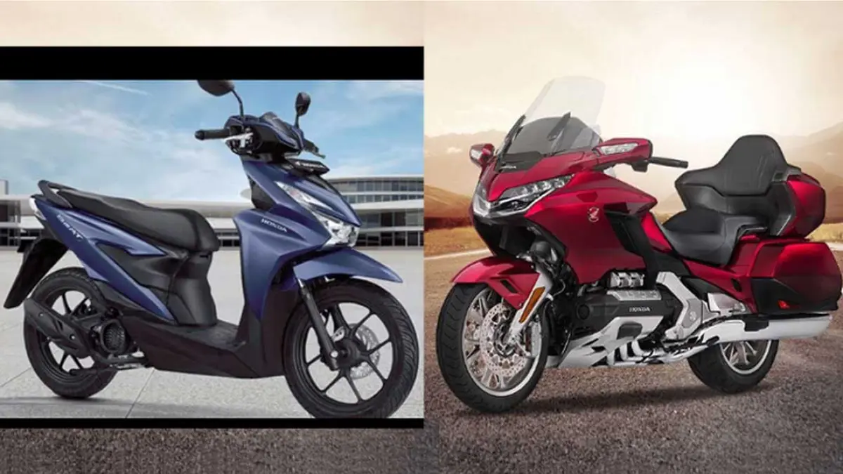 Harga motor Honda Agustus 2026 mulai Rp17,73 juta hingga Rp1,052 miliar. Simak daftar 38 model Honda, dari Beat, Vario hingga Goldwing. (zigwheels.co.id)