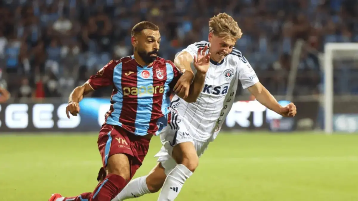 Debut Super Lig Mohamed Salah bersama Trabzonspor. (JawaPos.com)