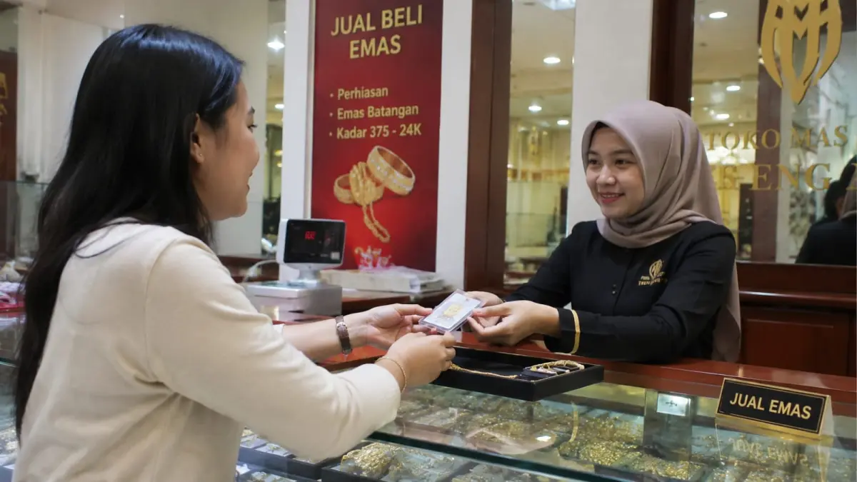 Harga emas Antam naik Rp18.000 menjadi Rp2.768.000 per gram pada Selasa (25/8) pagi. (ChatGPT)