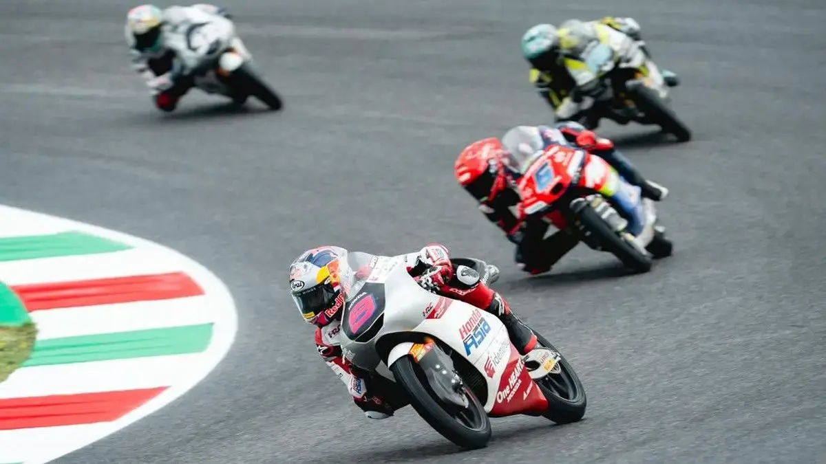 Veda Ega Pratama akan menjalani balapan di Moto3 Aragon 2026. (Honda Team Asia)