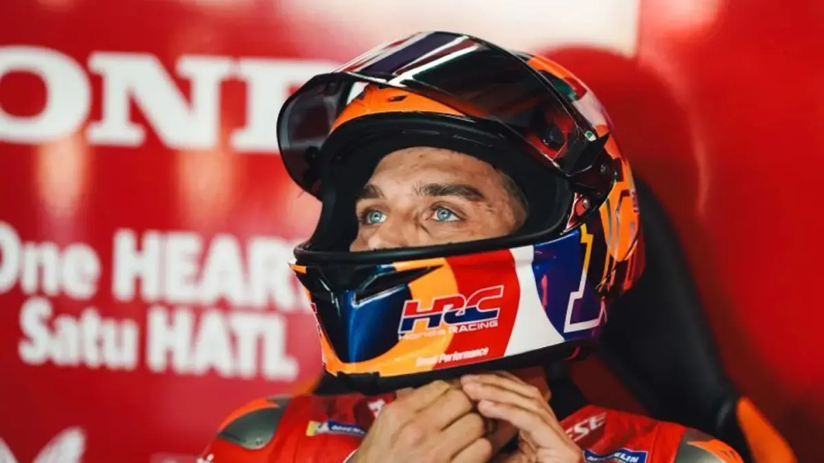 Luca Marini akan meninggalkan Honda HRC Castrol dan bergabung dengan Tech3 mulai MotoGP 2027, saat kelas premier memasuki era baru regulasi teknis. (MotoGP)