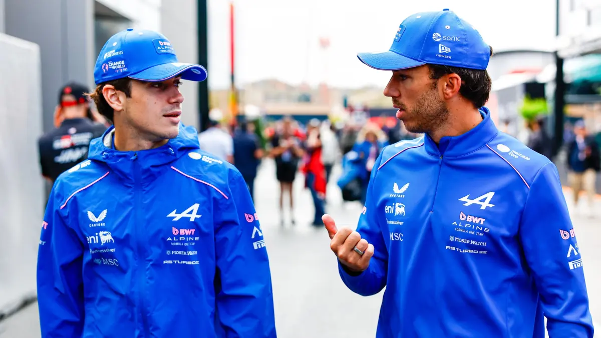 Pierre Gasly mengamankan satu poin untuk Alpine pada GP Belanda setelah finis di posisi ke-10. (F1)