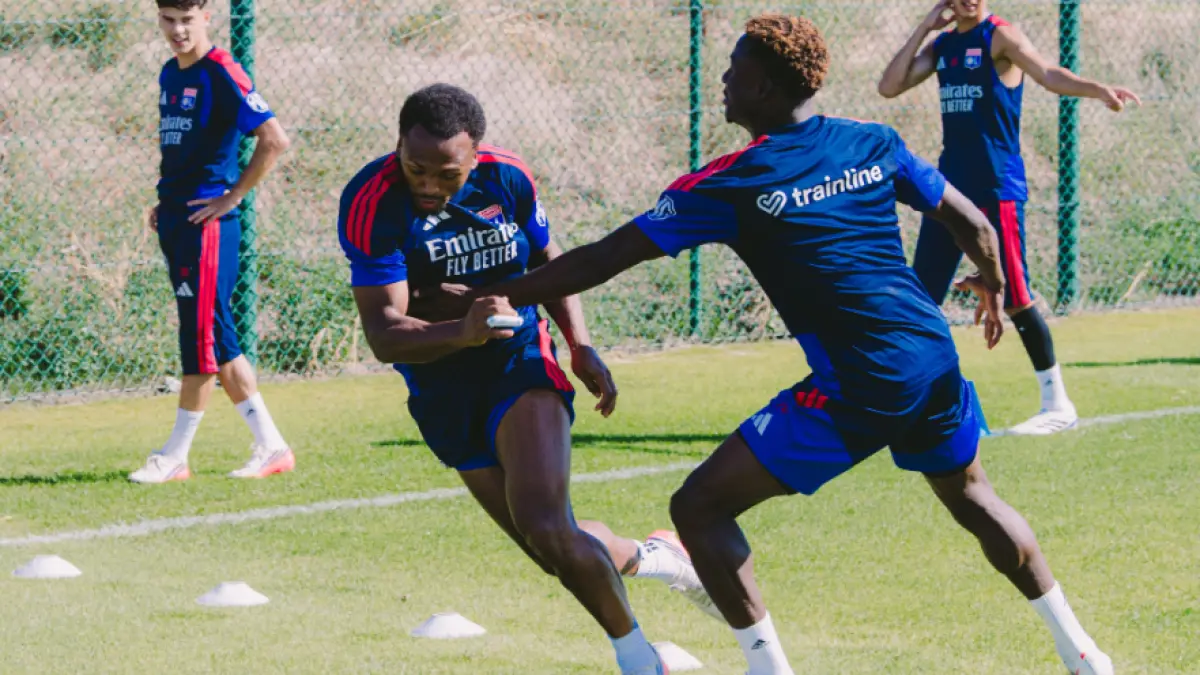 SELANGKAH LAGI: Lyon diatas angin saat menjamu Fenerbahce di playoff Liga Champions (Lyon)